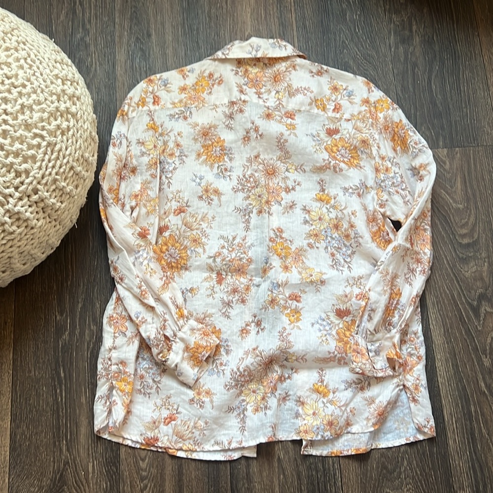 Spell Floral Button Down - Picture 4 of 4